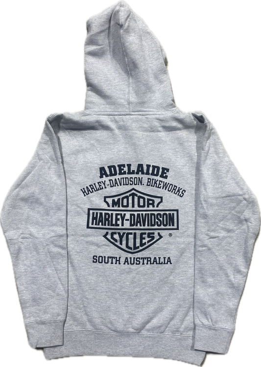 Adelaide Harley-Davidson B&S Hoodie - Grey
