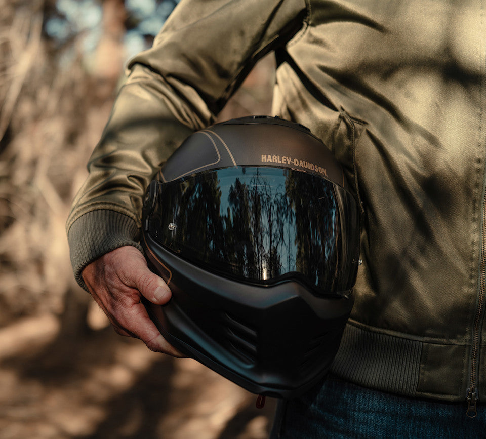 Harley-Davidson Willie G Dark Custom Division X15 Full Face Helmet