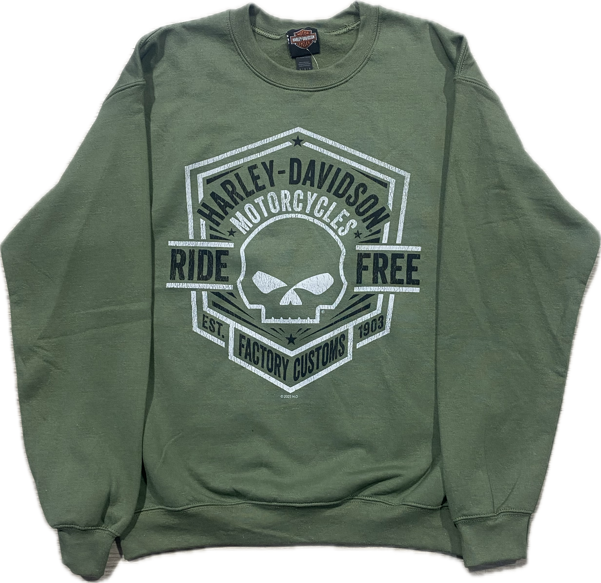 Adelaide Harley-Davidson Deception Fleece Crew