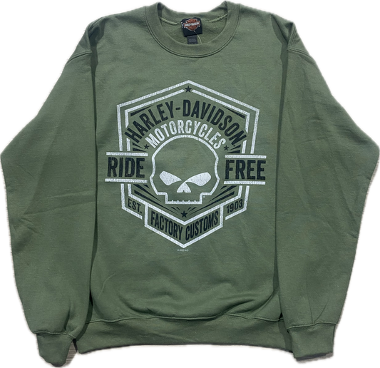 Adelaide Harley-Davidson Deception Fleece Crew
