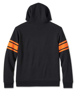 Harley-Davidson #1 Racing Hoodie - Black/Orange