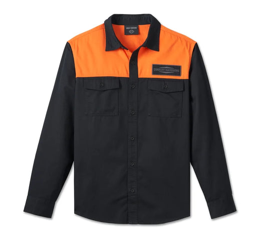 Harley-Davidson Stacked Bar & Shield Long Sleeve Shirt