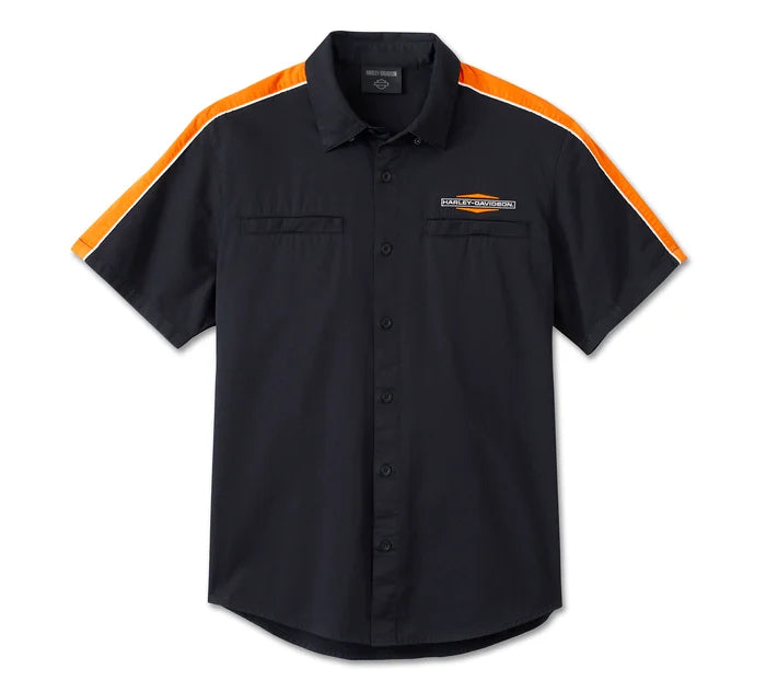 Harley-Davidson Stacked Bar & Shield Short Sleeve Shirt