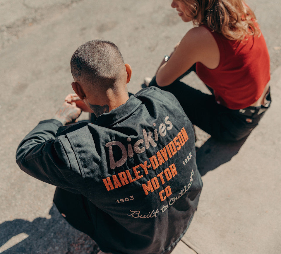 Dickies x H-D Quilted Lined Eisenhower Jacket - Black