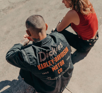 Dickies x H-D Quilted Lined Eisenhower Jacket - Black