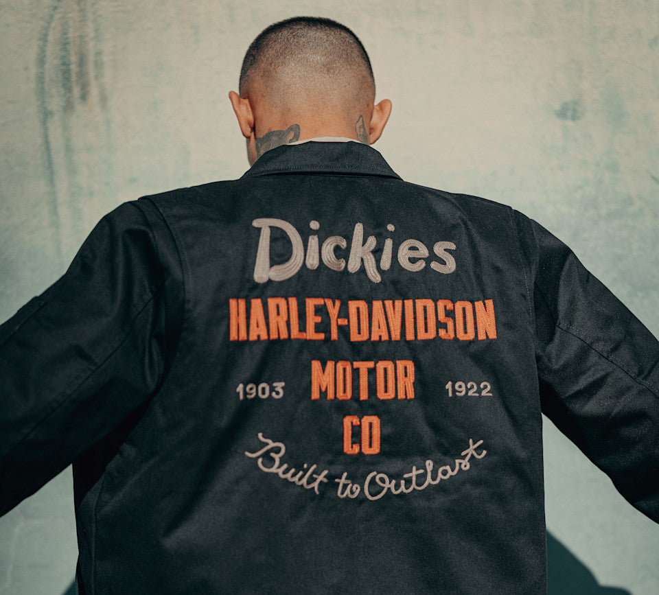 Dickies x H-D Quilted Lined Eisenhower Jacket - Black