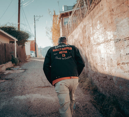 Dickies x H-D Quilted Lined Eisenhower Jacket - Black