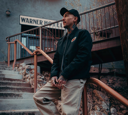 Dickies x H-D Quilted Lined Eisenhower Jacket - Black