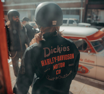 Dickies x H-D Quilted Lined Eisenhower Jacket - Black