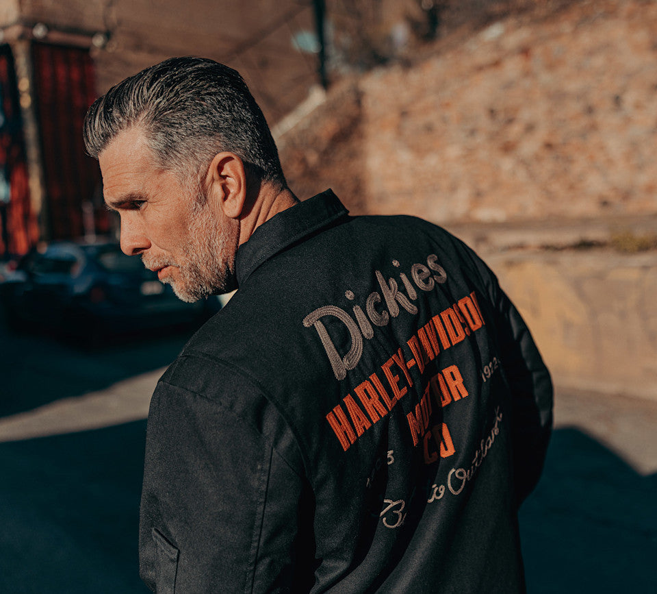 Dickies x H-D Quilted Lined Eisenhower Jacket - Black