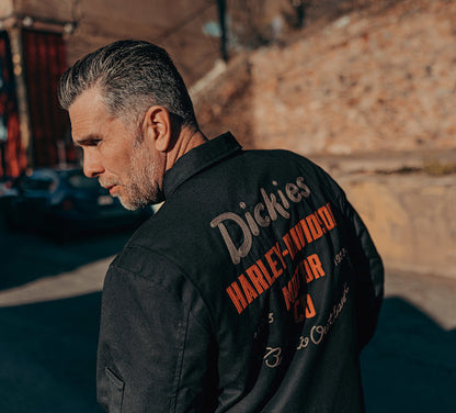 Dickies x H-D Quilted Lined Eisenhower Jacket - Black
