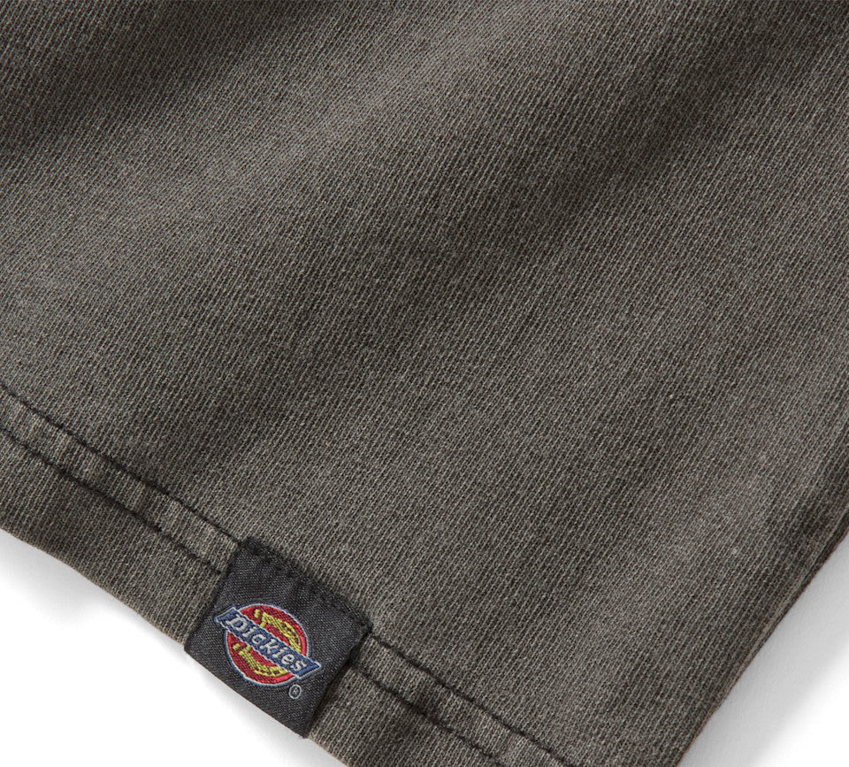 Dickies x H-D Winged Horseshoe Long Sleeve Tee - Washed Black