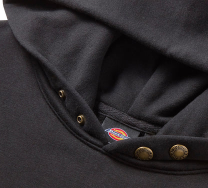 Dickies x H-D Winged Horseshoe Oversized Pullover Hoodie - Black