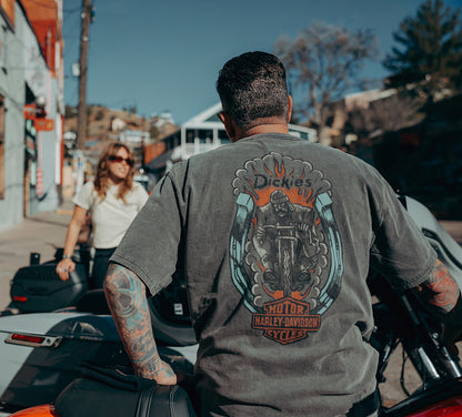 Dickies x H-D 1930's Moto Racer Heavyweight Pigment Dyed Tee