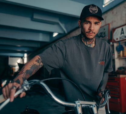 Dickies x H-D 1930's Moto Racer Heavyweight Pigment Dyed Tee