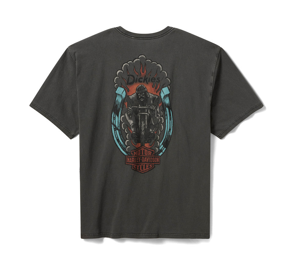 Dickies x H-D 1930's Moto Racer Heavyweight Pigment Dyed Tee