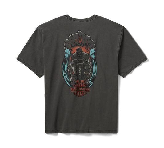 Dickies x H-D 1930's Moto Racer Heavyweight Pigment Dyed Tee