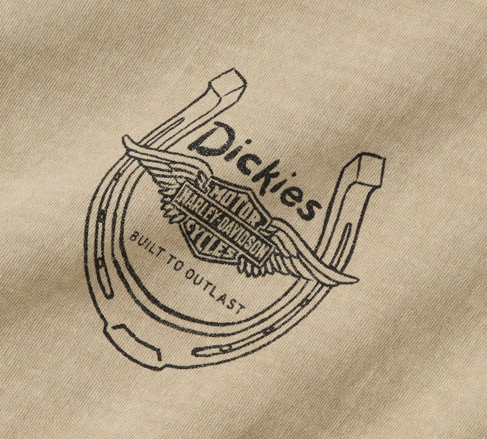 Dickies x H-D Horsepower Heavyweight Pigment Dyed Tee