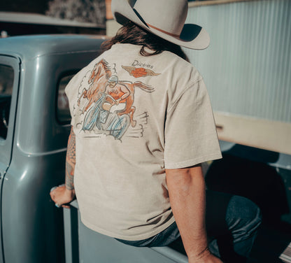 Dickies x H-D Horsepower Heavyweight Pigment Dyed Tee