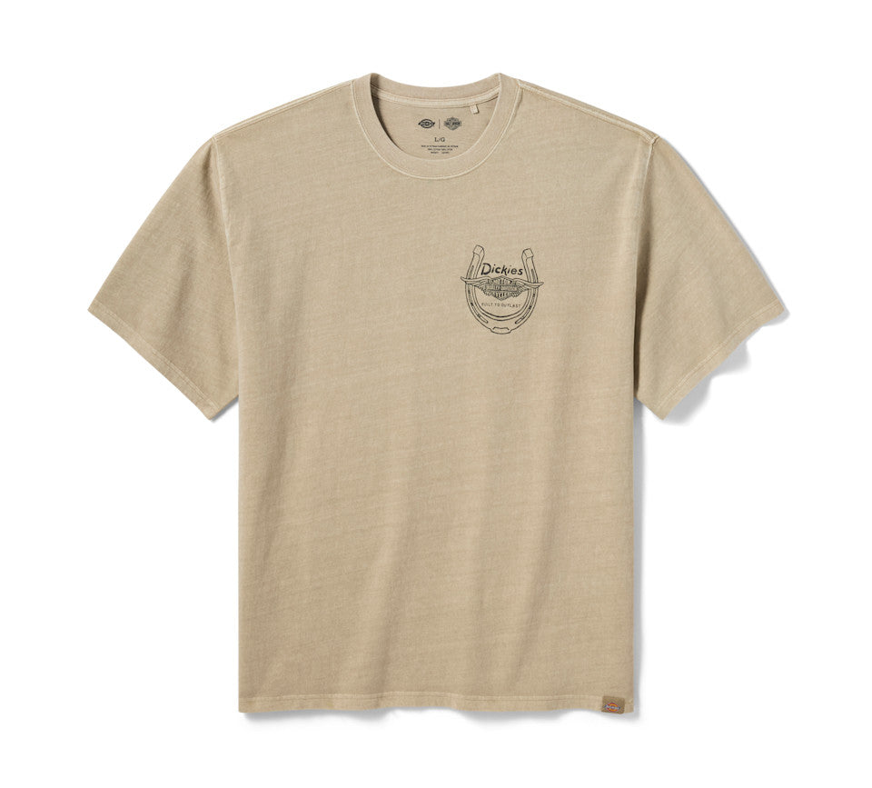 Dickies x H-D Horsepower Heavyweight Pigment Dyed Tee