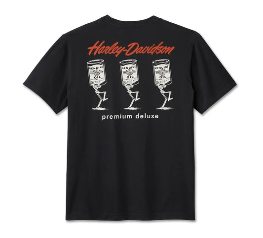 Harley-Davidson Oil Can Graphic Tee