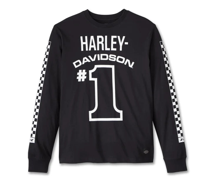 Harley-Davidson #1 Racing L/S Tee