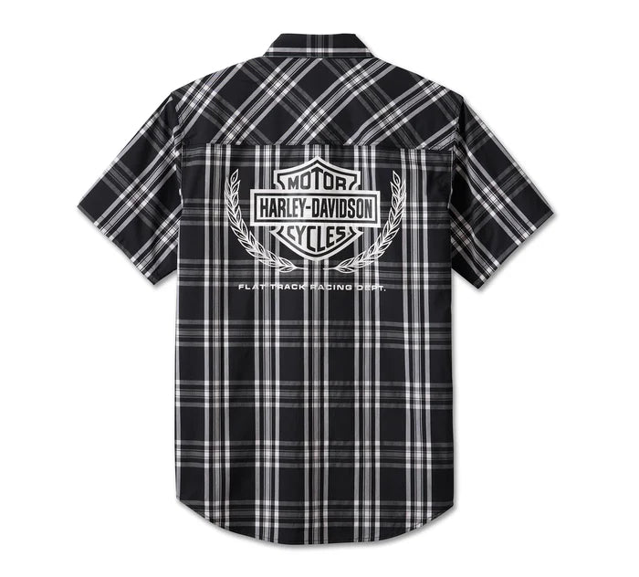 Harley-Davidson Trophy Bar & Shield Plaid Shirt