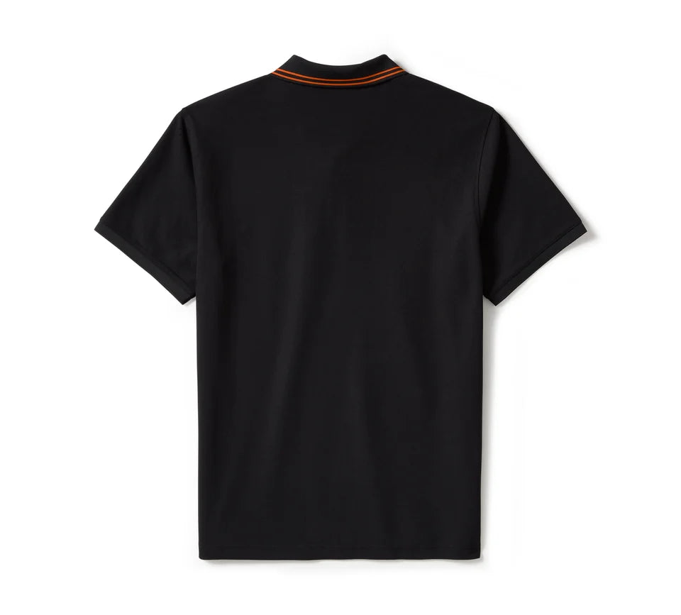 Harley-Davidson Men's B&S Pique Polo Tee - 2nd Edition
