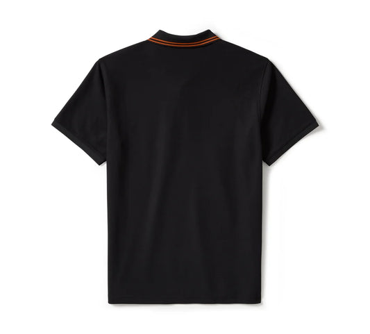 Harley-Davidson Men's B&S Pique Polo Tee - 2nd Edition