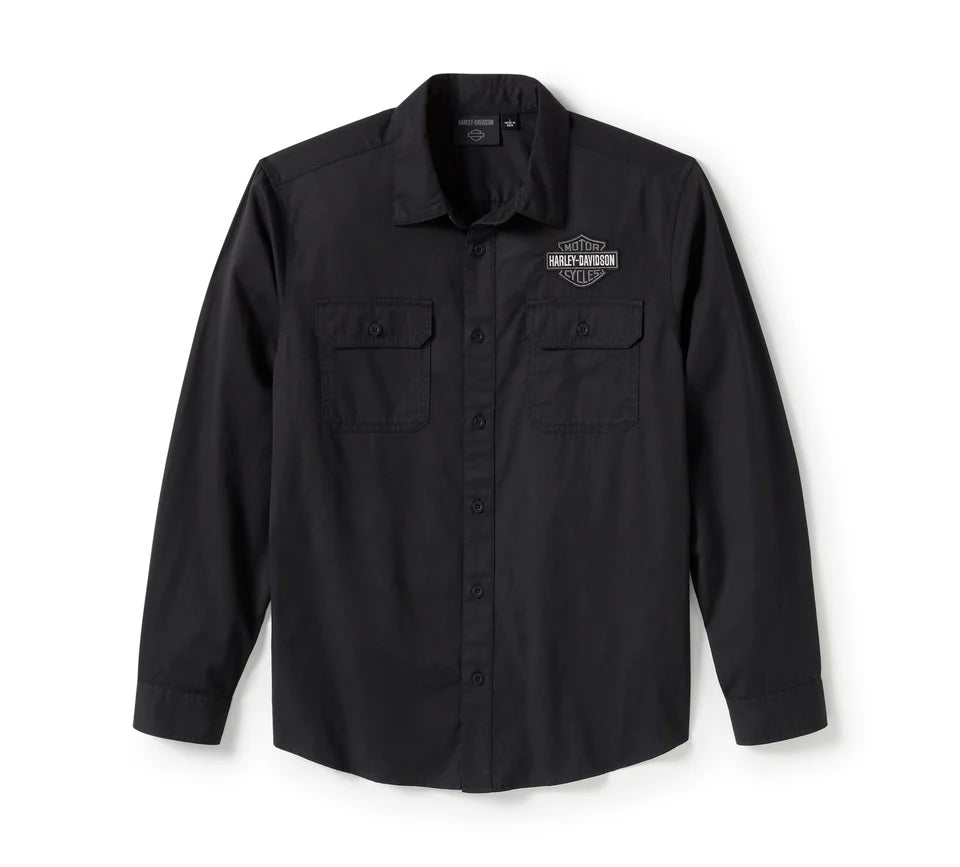Harley-Davidson Bar & Shield Solid Long Sleeve Shirt