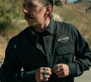 Harley-Davidson Bar & Shield Solid Long Sleeve Shirt