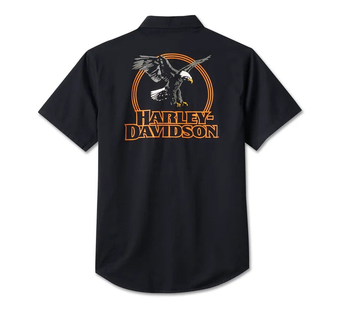 Harley-Davidson Rising Eagle Short Sleeve Shirt