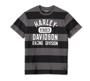 Harley-Davidson B&S Striped Tee