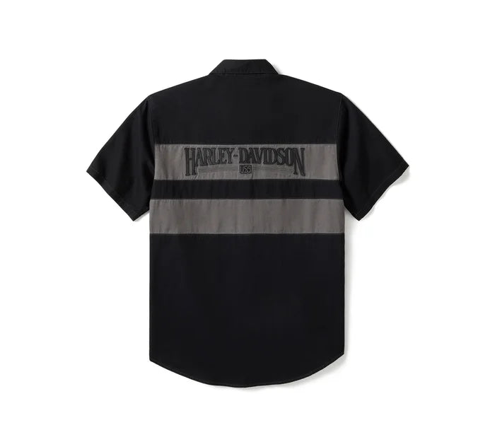 Harley-Davidson Iron Bond S/S Shirt - Black/Grey