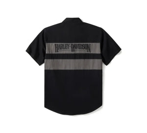 Harley-Davidson Iron Bond S/S Shirt - Black/Grey