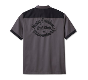 Harley-Davidson Men's Club Crew Shirt - Blackened Pearl