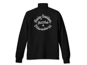 Women's Harley-Davidson Zip Front Fleece Jacket - Black
