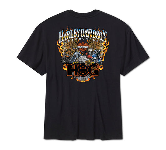 Harley-Davidson Men's Full Throttle Freedom H.O.G. Short Sleeve Tee