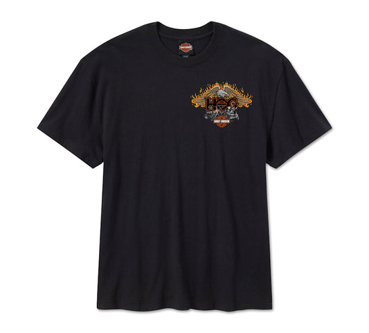 Harley-Davidson Men's Full Throttle Freedom H.O.G. Short Sleeve Tee