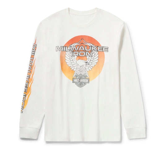 Harley-Davidson Men's Milwaukee Iron Eagle Long Sleeve Tee
