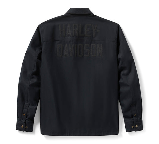 Harley-Davidson Men's H-D Chore Riding Jacket- Harley Black