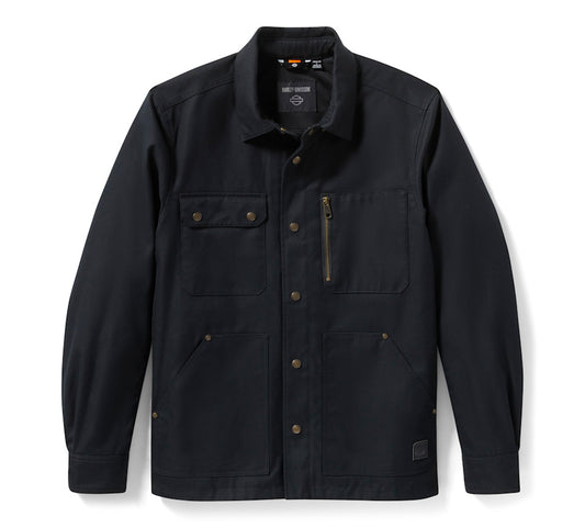 Harley-Davidson Men's H-D Chore Riding Jacket- Harley Black