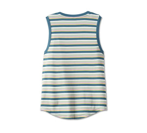 Women's Harley-Davidson Division Striped Tank - Green