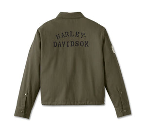 Women's Harley-Davidson Anorak Jacket - Army Green