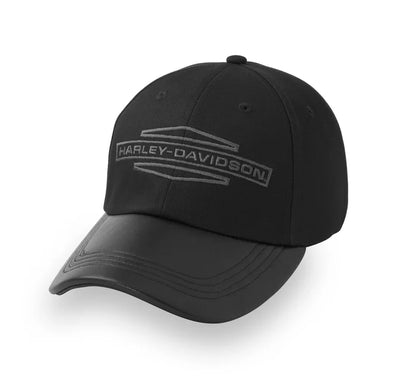 Women's Harley-Davidson Stacked Bar & Shield Ponytail Cap