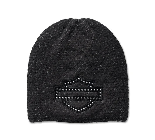 Harley-Davidson Beanie - Women's Stud B&S