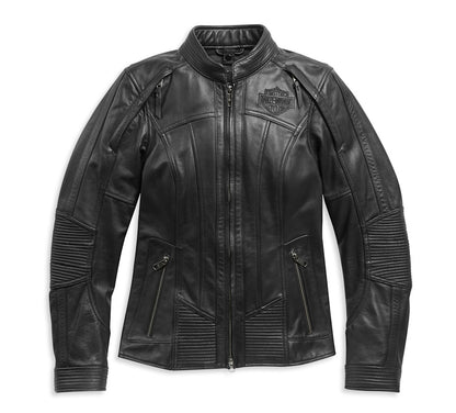 Women's Harley-Davidson Willie G Auroral II 3-in-1 Leather Riding Jacket