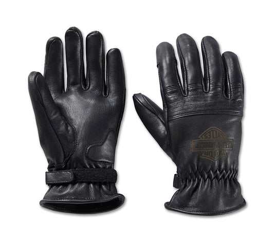 Harley-Davidson Men's Helm Leather Work Gloves