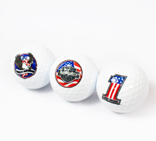 Harley-Davidson Collector's Edition Golf Ball Tri-pack
