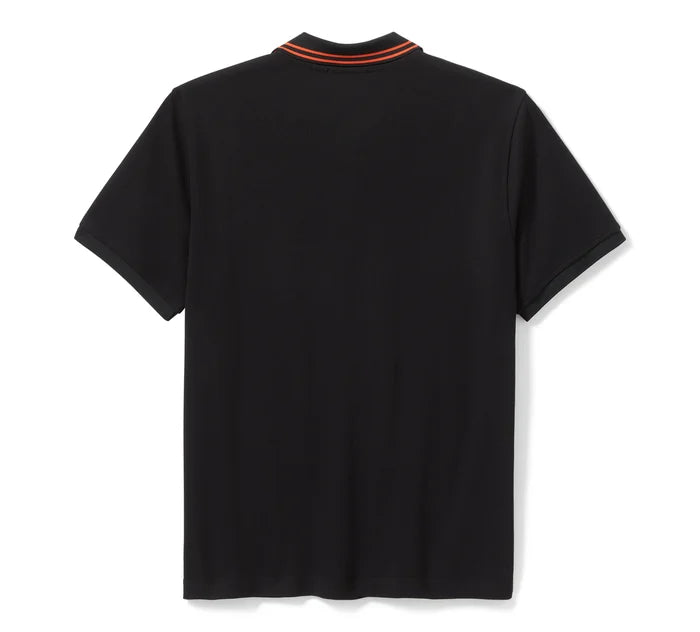 Harley-Davidson Men's B&S Pique Polo Tee
